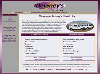 Click to go to Delaney Electric, Inc.