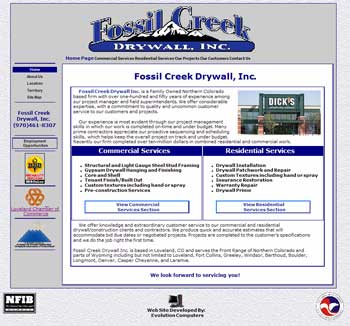Click to go to FossilCreek Drywall, Inc